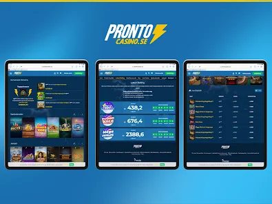 Pronto Casino screenshot